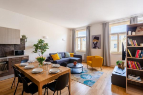 Spacious apartments near the river Prague